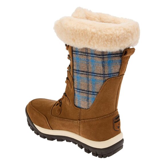 BEARPAW® Lotus Suede Water-Repellent Lace-Up Boot - New in Box - Picture 4 of 5